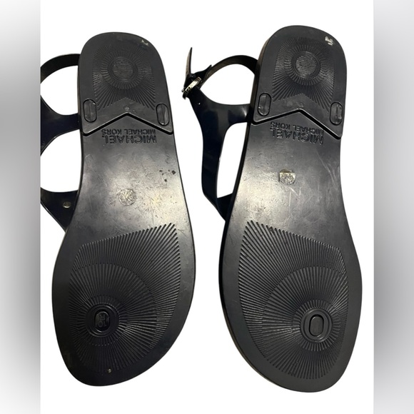 Michael Michael Kors women’s 8.5 - 9 navy blue slingback jelly sandals - Picture 5 of 5